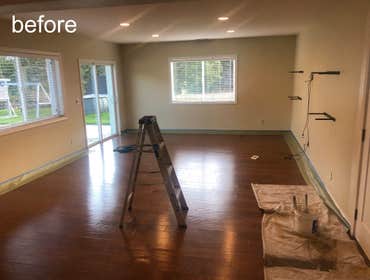 Photos by Ez's Painting LLC #3 Painting a newly acquired home getting it ready for move in