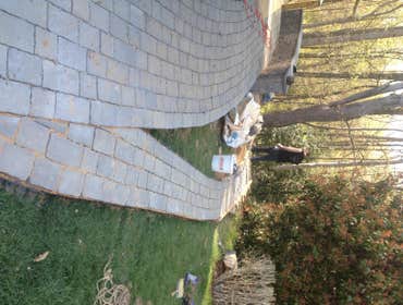 Two level brick pavers