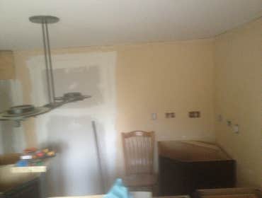 Kitchen Dining room to Kitchen conversion