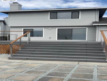Raised Deck Construction Client wanted to replace his old deck with a new raised deck. We were able to do this fairly quickly and left the clients with