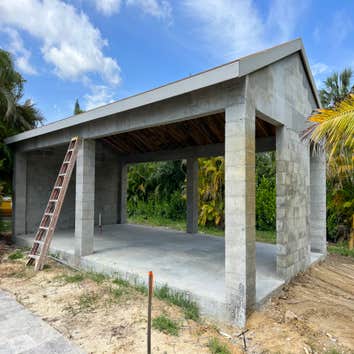 Custom Pool House in Naples, FL