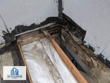 Reroof in Anaheim, California Prepped the roof and replace damaged roof deck before installing a commercial roofing system. Roof is approximately 15,00