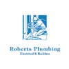 Roberts' Plumbing Electric and Backhoe logo