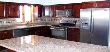 Two kitchens in Fort Lee