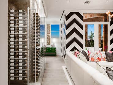Luxury Urban This urban luxury home features many unique finishes to the downtown Phoenix area. The kitchen boasts finishes such as concrete counters,