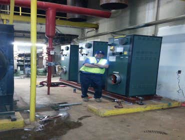 LA heath dept new boilers
