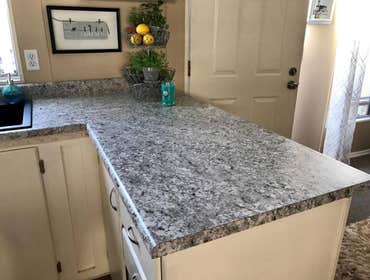 New countertops kitchen sinktops, custom bartops, cooktops, custom height backsplashes