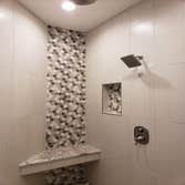 Photos by Empire Homes & Remodeling, Inc #4 Master shower Empire custom home builders