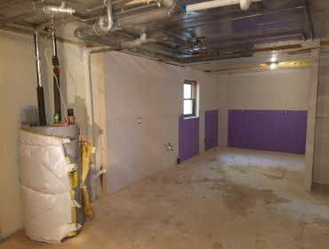 Framing Project- Basement BEFORE & AFTER PICS Framing basement