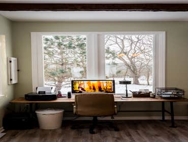 Custom Studio Convert existing shed into a work space for a photographer.