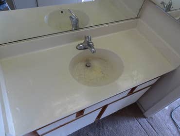 Project photos from Discovery Coatings Before and After Refinished