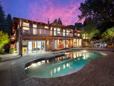 LOS ALTOS HILLS This highly sustainable, eco-friendly smart home is a high-tech architectural masterpiece. With meticulous attention to detail througho