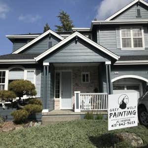 Photos by Grey Wolf Painting #1