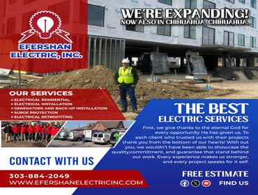 ⚡ BIG NEWS from Efershan Electric, INC! ⚡ ⚡ BIG NEWS from Efershan Electric, INC! ⚡
We’re now expanding to Chihuahua, Mexico! ???
From residential wir