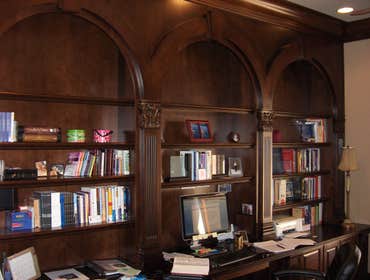 Custom office cabinetry