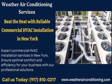 Photos by Weather Air Conditioning Services #1 Weather Air Conditioning Services is the premier HVAC company in NYC, providing a comprehensive range of