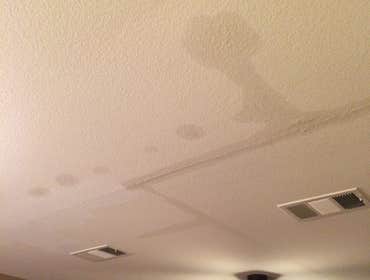 Plumbing Leak in Ceiling
