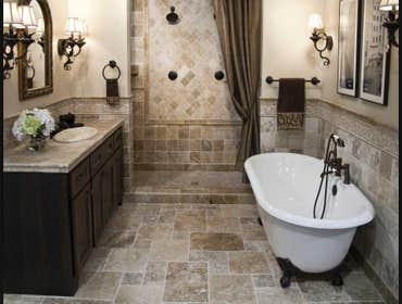finished new bathroom bathroom