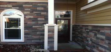 Bellastone Job This is a job we did in Mooresville NC. It is Bellastone, some shake, and Amazing Plank Acrylic Siding. It looks amazing and has recieve