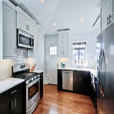 Ormewood Park Kitchen and Bath Renovation Extensive renovation of existing kitchen and bathroom. Including restructuring ceiling to create a more open