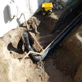 New sewer main line.