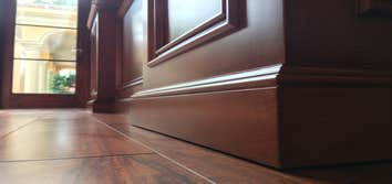 Traditional Mahogany Library