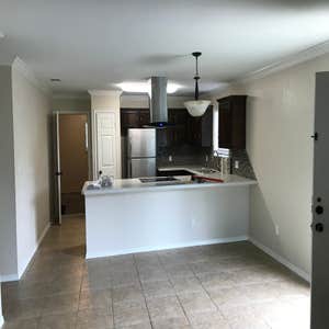 Photos by Grandstone Builders Inc #1 REMODEL TWO BATHROOMS AND REMOVE KITCHEN WALL TO HAVE A OPEN CONCEPT, REMODEL KITCHEN CABINETS WITH GRANITE...