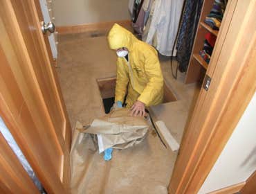 Ducts We are not afraid to crawl in tight spaces to make sure you ducts are properly installed.