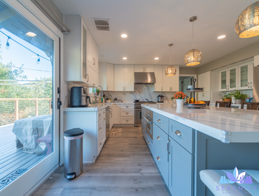 Photos by Serenity Remodeling #1 complete kitchen and dining room remodel with fireplace conversion