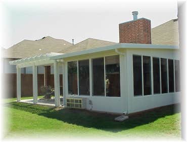 HURST Custom Insulated Sun Room This insulated room addition has all the deluxe features insulated walls,insulated roof system,air conditioning/heating
