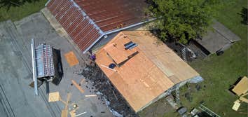 Full Roof Replacement – One-Day Completion Our team completed a full roof replacement on this property. We removed three layers of old shingles, instal