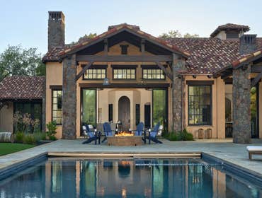 Custom home in wine country New construction