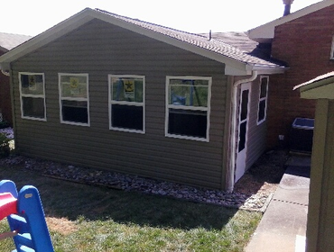 Porch addition Finished
