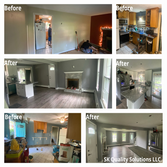 Kitchen Remodel And Wall Removed With LVL Beam
