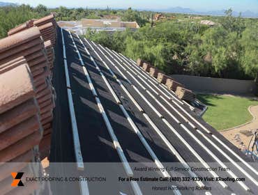 Exact Roofing & Construction - Tile Roofing Company Tile Refelt , Tile Roofing Repair and Replacement Scottsdale AZ, Tile relay, General Contractor, Ro