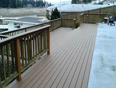 Trex decking