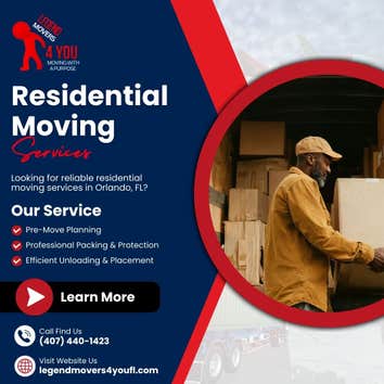 Legend Movers 4 You LLC