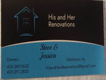 Photos by His and Hers Renovations #1