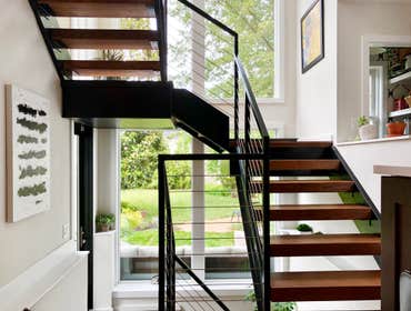 Rear Staircase Addition with Kitchen and Basement Renovation