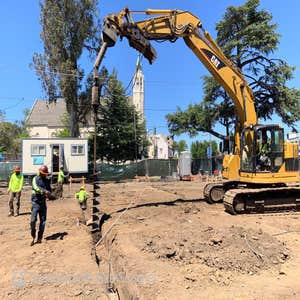 Photos by B and D Excavation and Construction #6 Drilling Foundation Piers, Excavation Foundation and Grading
