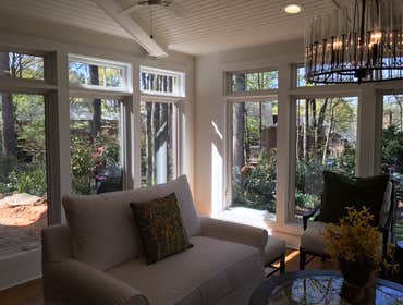 bead board ceiling