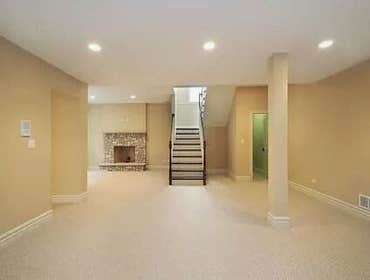 complete basement remodel