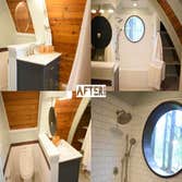 Photos by Billy Richards Enterprises LLC #2 This was a fantastic bathroom transformation. We extended the bathroom by 2 feet, and completely redisgned 