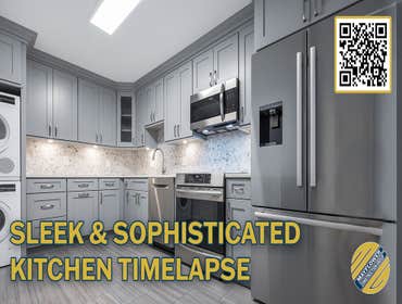 Sleek & Sophisticated Kitchen Renovation Timelapse Video Kitchen Renovation Reveal!
Check out this awesome timelapse video to see the incredible kitc
