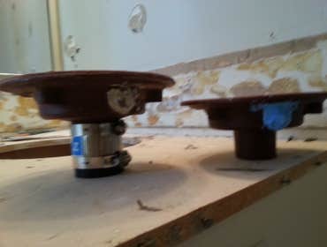 Example of correct drains