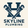 H Skyline plumbing logo