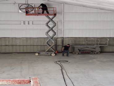 Photos by Amistad Contractors Group, LLC #1 40- Dock doors and dock levelers at new distribution facility.