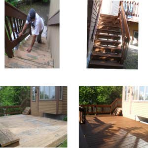 Deck and Stairs Painting
