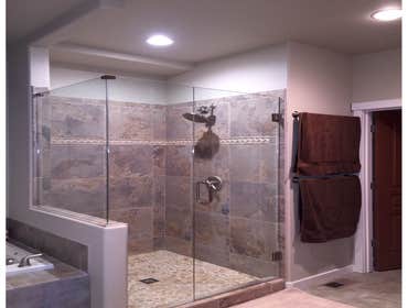 90 Degree with Pony Wall