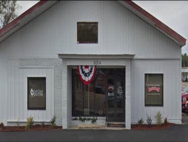 The Gulf Coast Shutter main office and showroom.